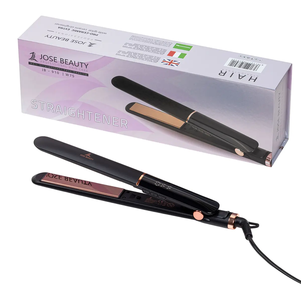 Buy Jose Beauty Hair Straightener Fast Heating JB 910 Ninja Saudi Arabia