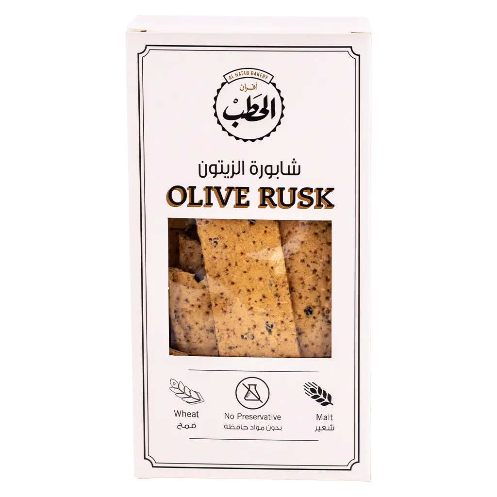 Al Hatab Olive Rusk 140 gm - view 2