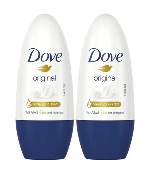 Dove Deodorant Roll On Original 50MlX2