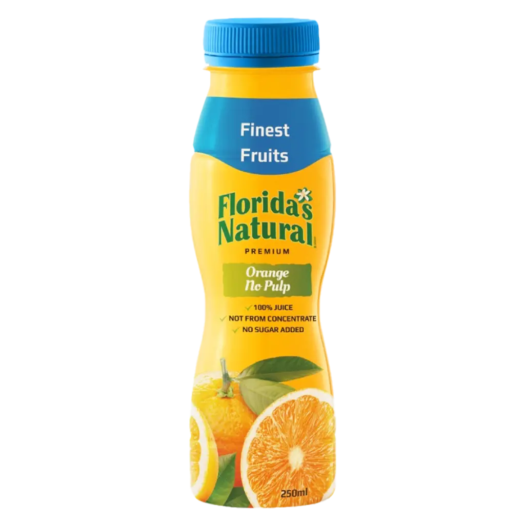 Florida Orange No Pulp Flavor Juice 250 ml - view 2