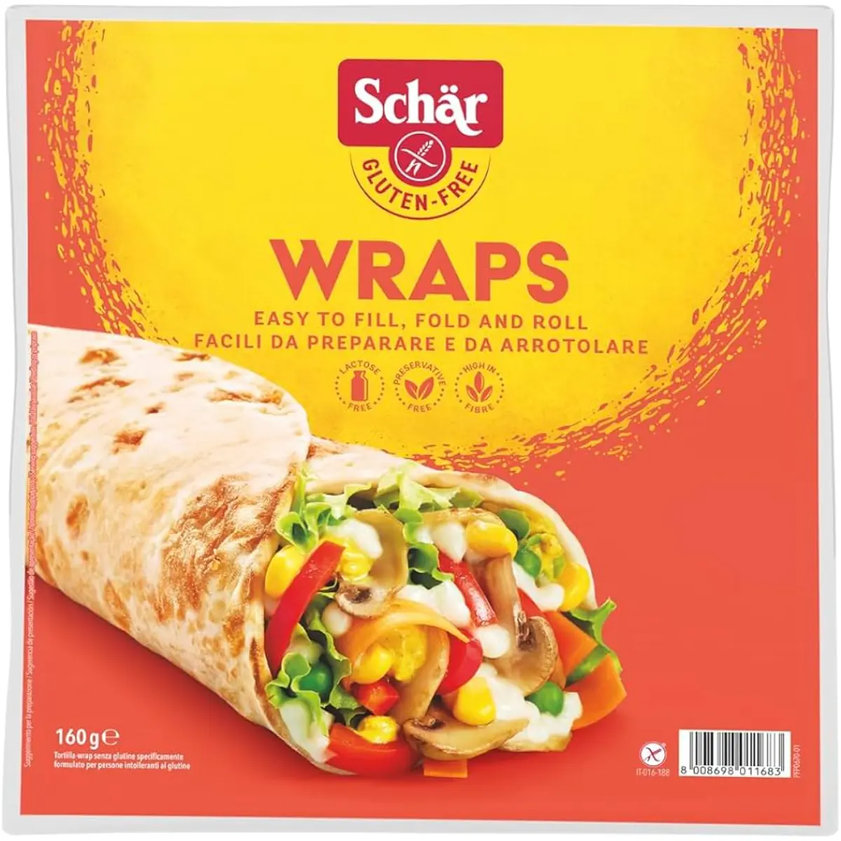 Dr Schar Wraps Gluten Free 160 gm - view 3