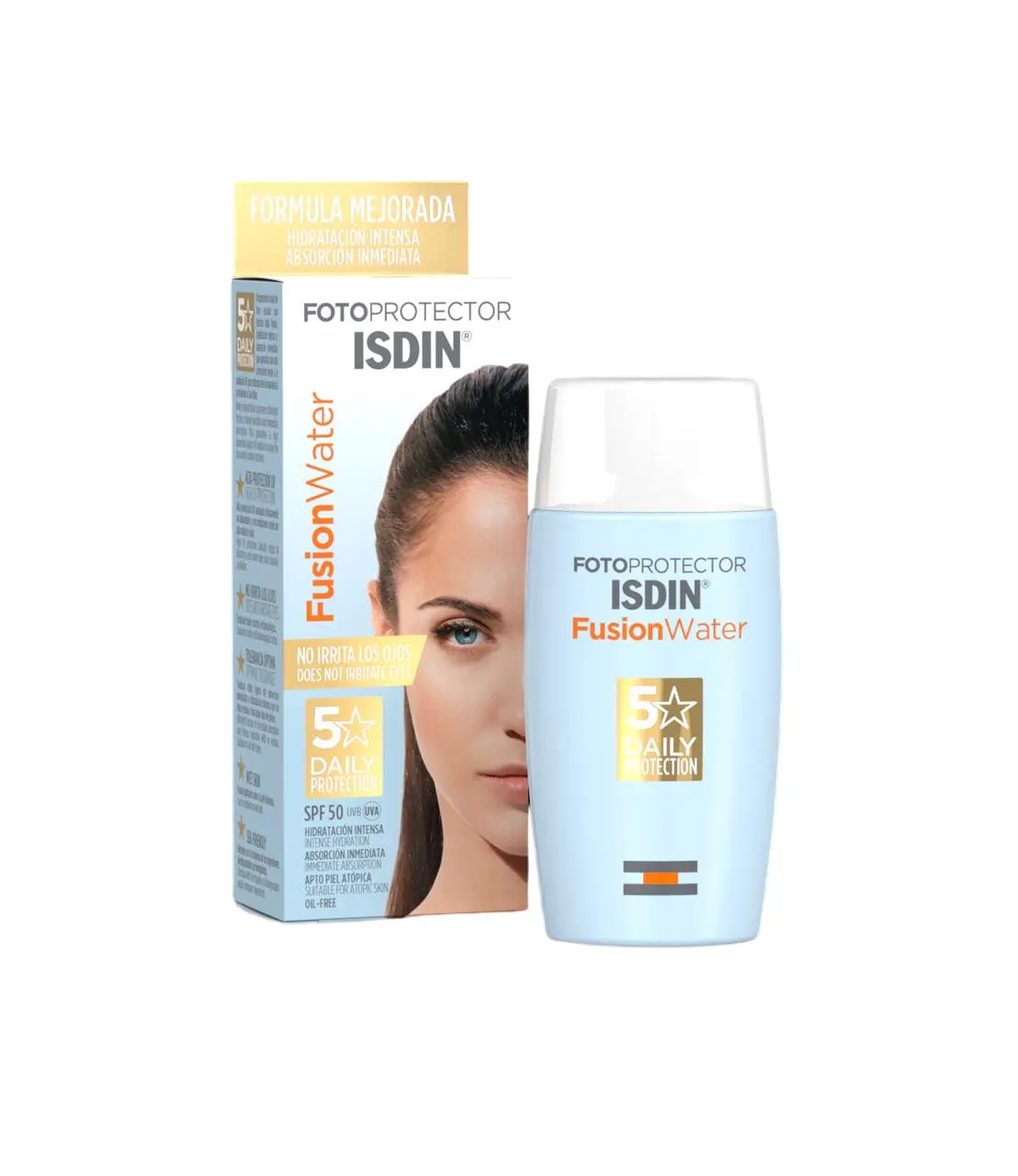 Isdin Fotoprotector Fusion Water Spf 50+ 50 ml - view 4