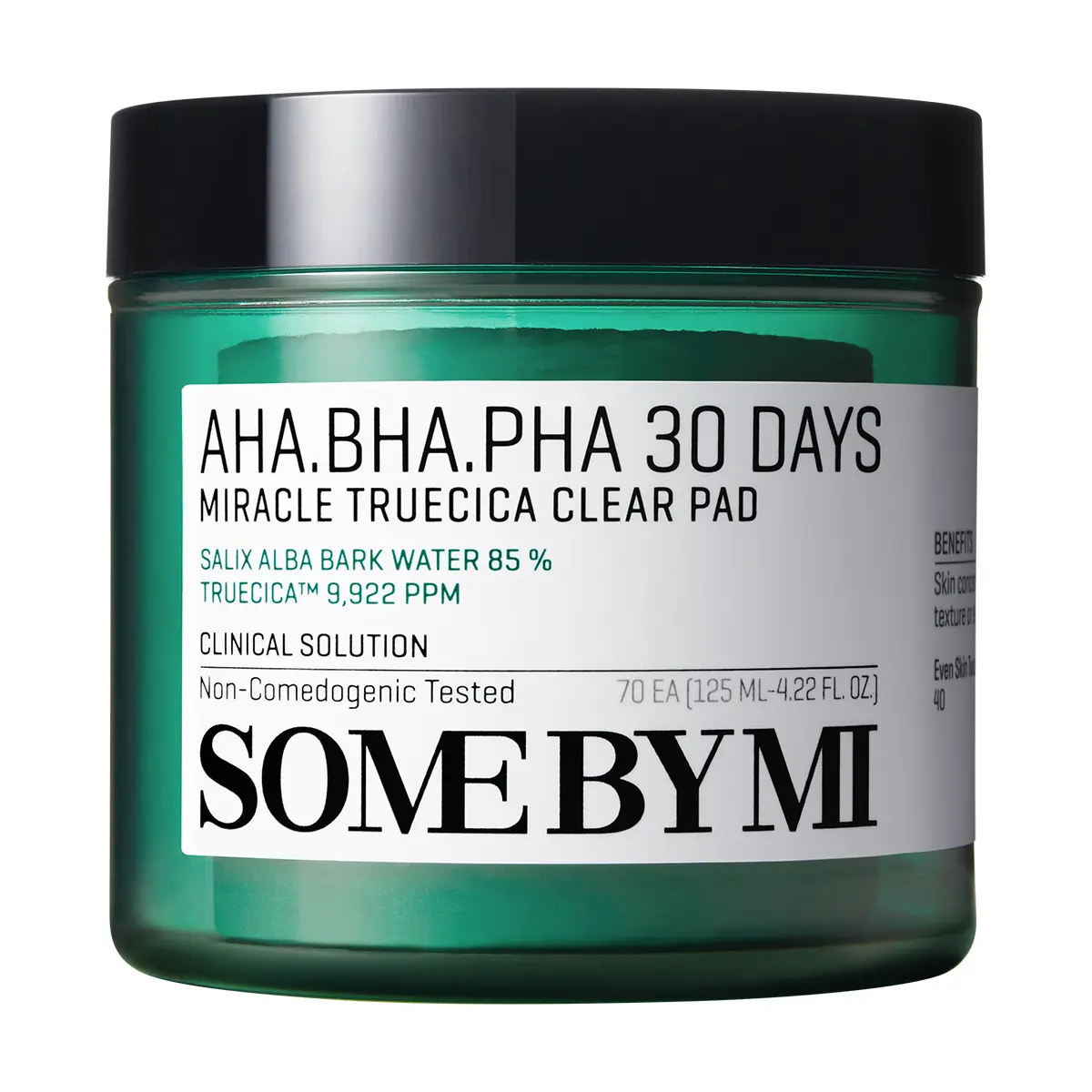 SOME BY MI AHA-BHA-PHA 30 DAYS MIRACLE TRUECICA™ CLEAR PAD 70ea (125ML) - view 2
