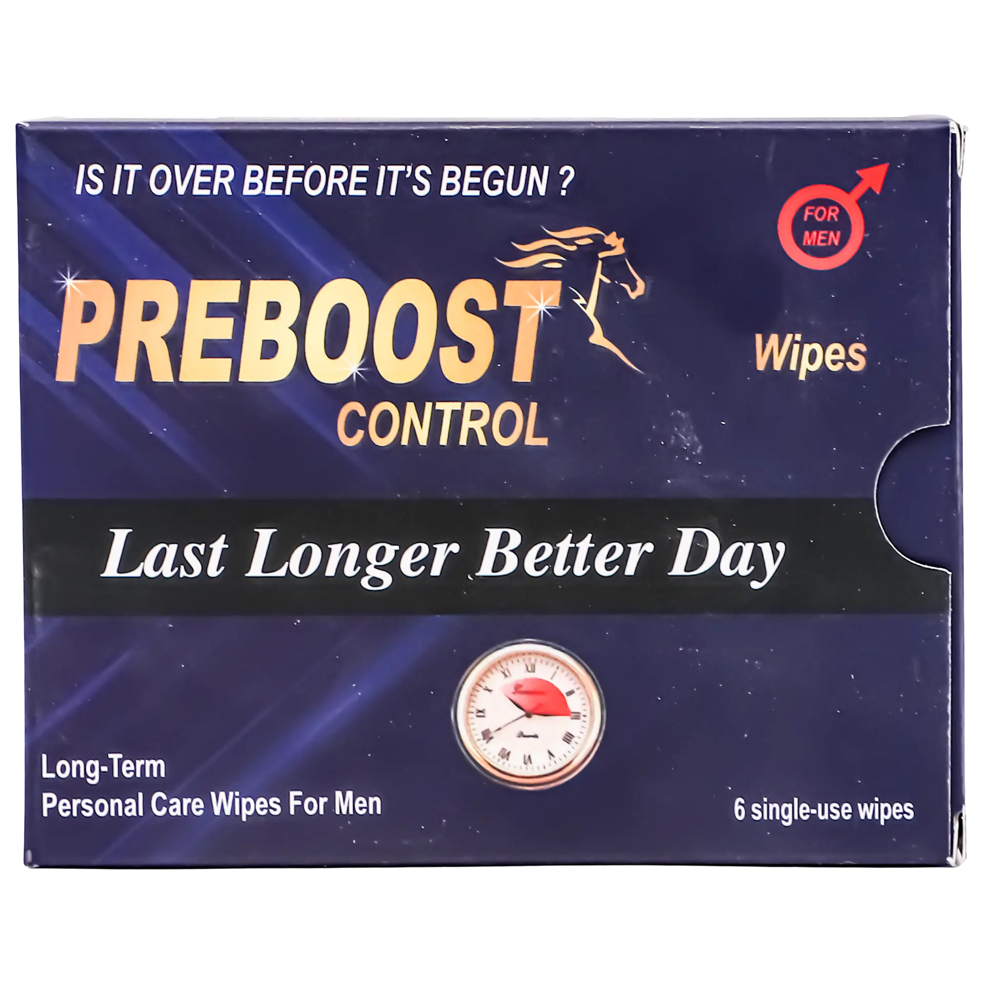Preboost Control Men Wipes Single use 6 pcs - view 2