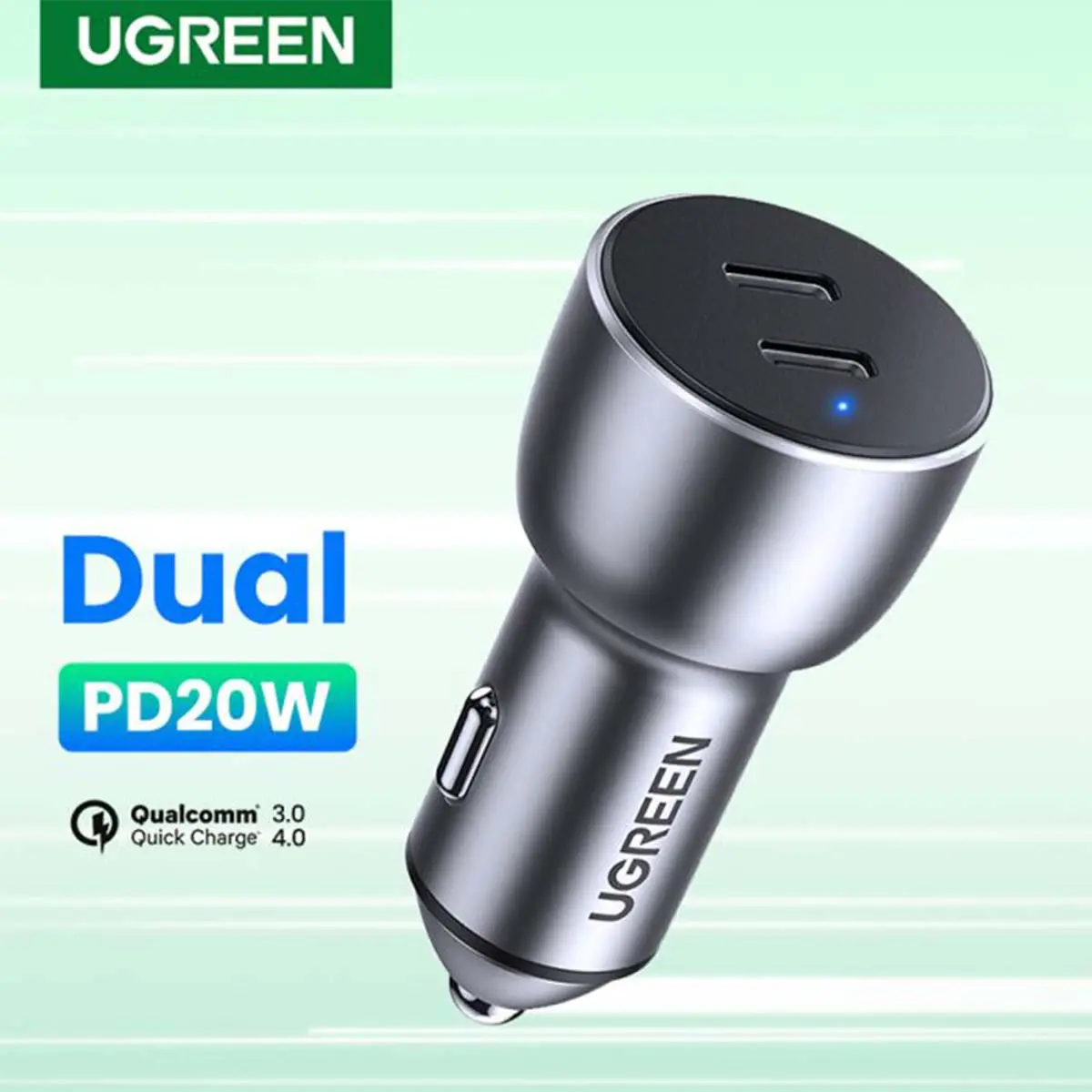 Ugreen Car Charger Pd 40 W Grey - view 7