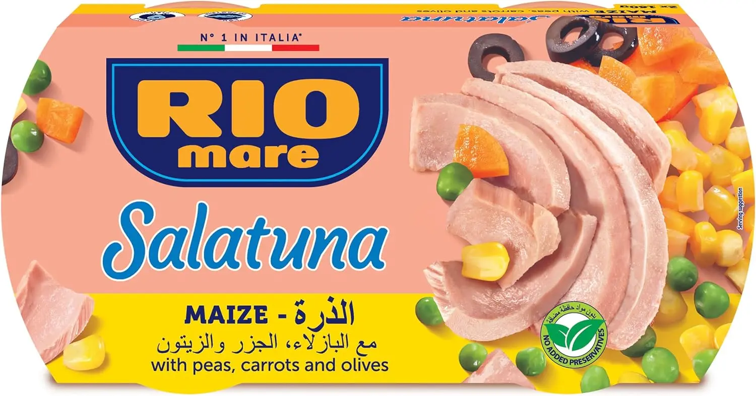 Rio Mare Tuna Vegetables Salad Corn 2 Pcs 160 gm - view 1