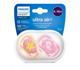 Philips Avent Ultra Air Freeflow Assorted Design 6-18 Month