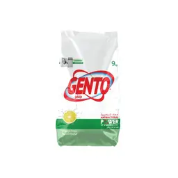 Gento Powder Detergent Original Scent Low Foam 9 kg 