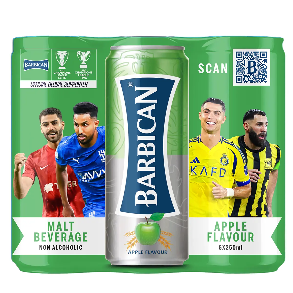 Barbican Apple Drink 6 Pcs 250 ml - view 1