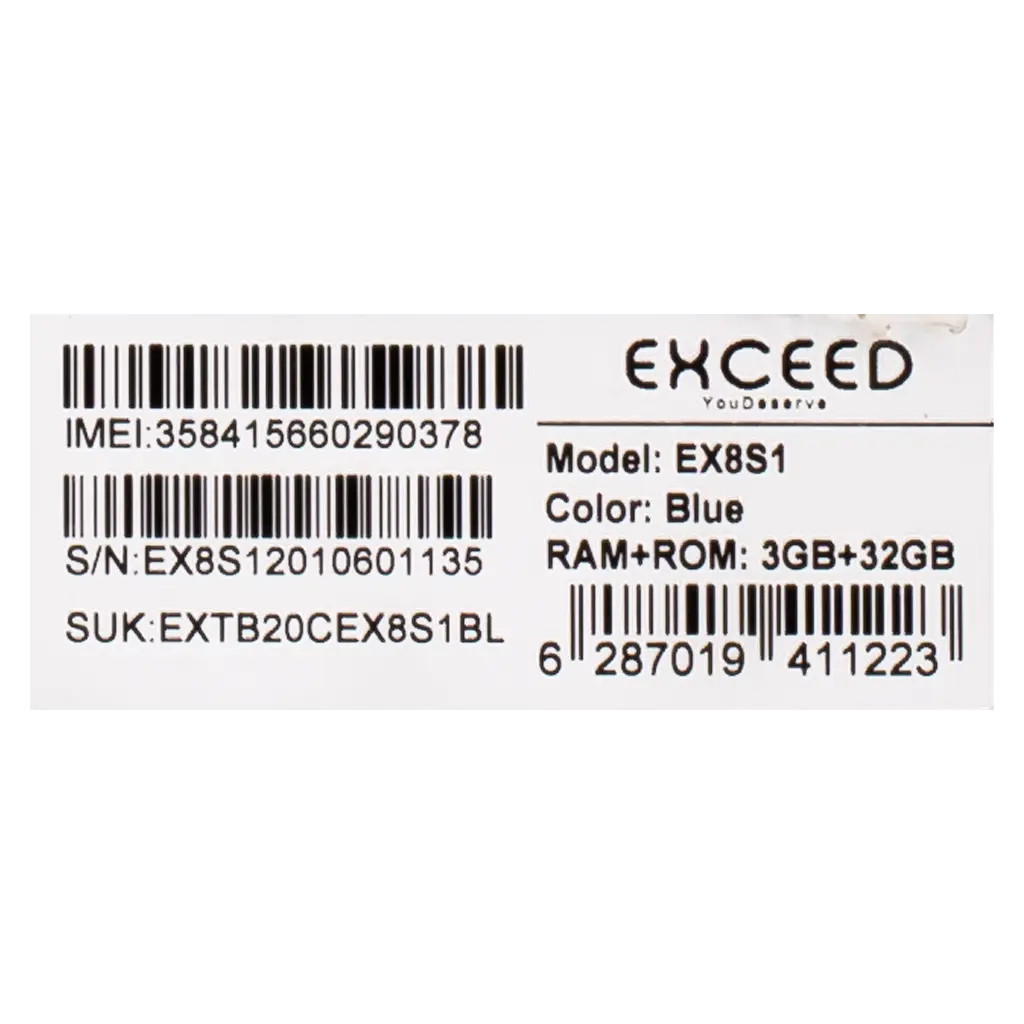  Exceed Ex8s1Tab 4G 3+32 Blue - view 6