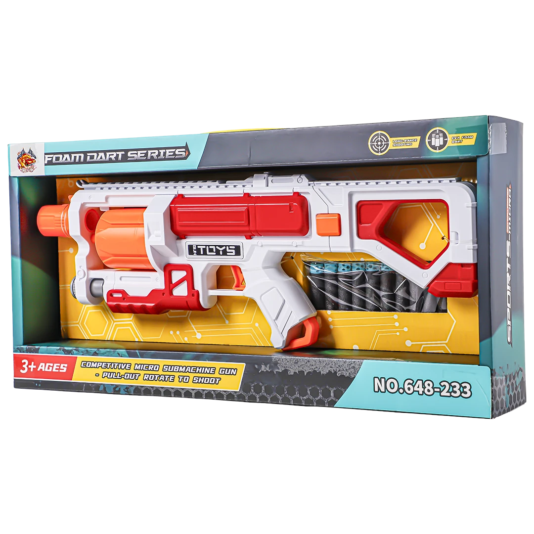 Gun Foam Dart Machine Gun 20 Shots