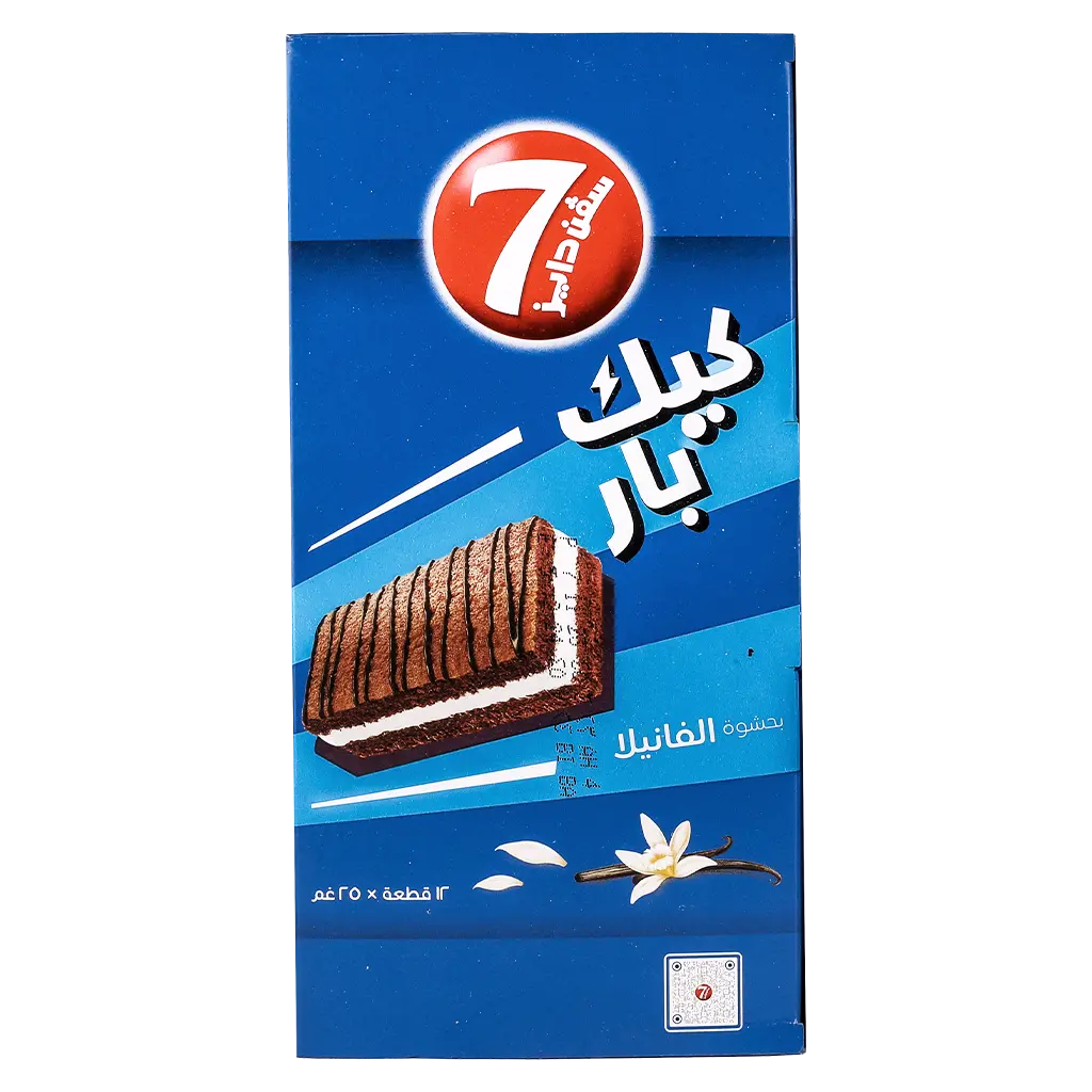 7Days Cake Bar Mini Vanilla Box 25GmX12 - view 2