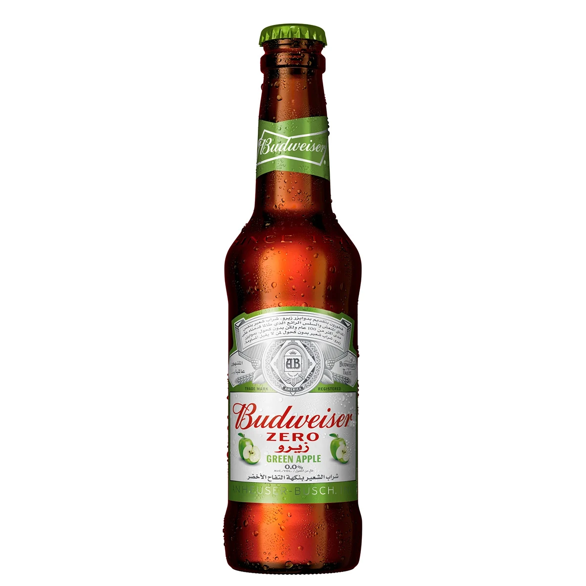 Budweiser Zero Green Apple Bottle 330 ml