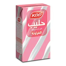 حليب الفراولة كي دي دي 24×250 مل