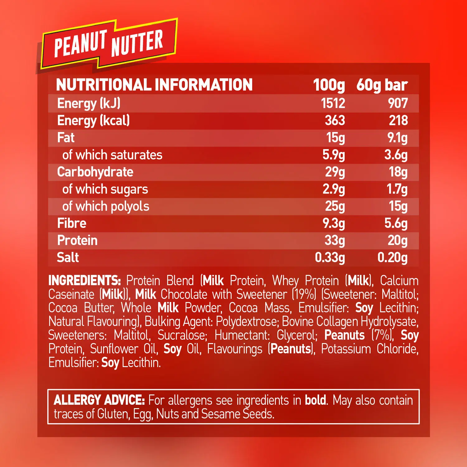 Grenade Carb Killa Protein Bar Peanut 60 gm - view 6