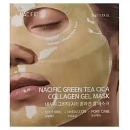 Nacific Green Tea Cica Collagen Gel Mask 35 gm