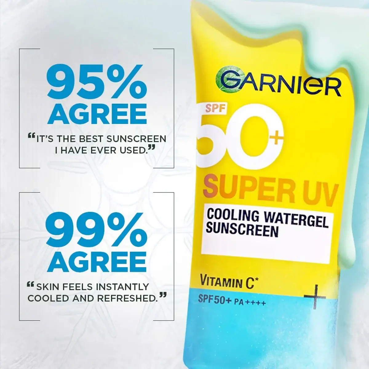 Garnier Super UV Cooling Water Gel Sunscreen SPF 50+ PA++++ - 30 ml - view 9