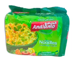 Andiamo Instant Noodles Vegetable 75Gmx5