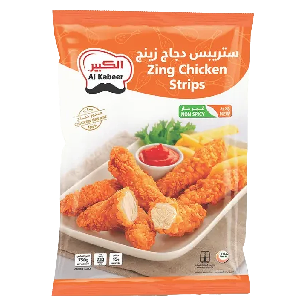 AL kabeer zing chicken strips 750 gm