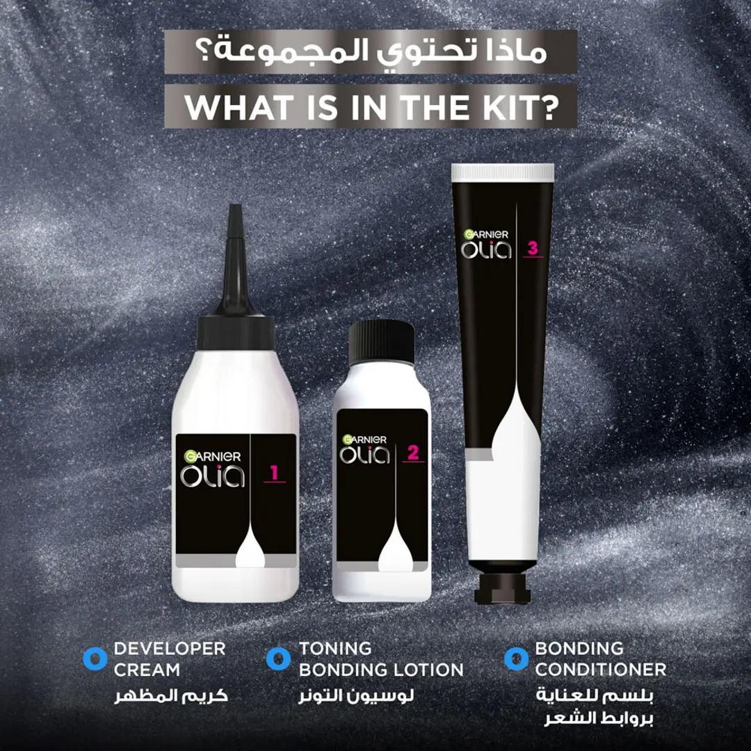 Garnier Olia Hi-Shine Toner No Ammonia for Bleached Highlighted Hair - view 7