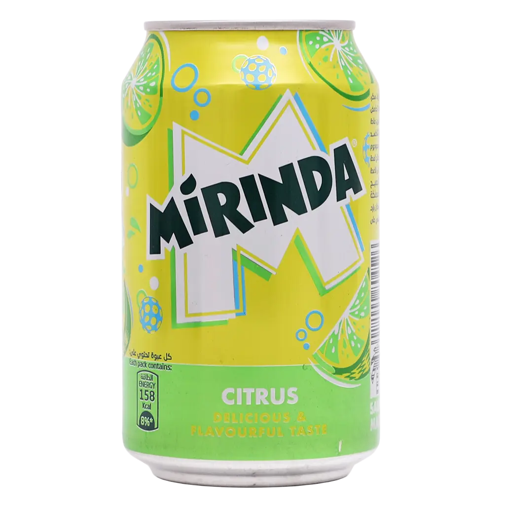  Mirinda Soft Drink Citrus 330 ml - view 1