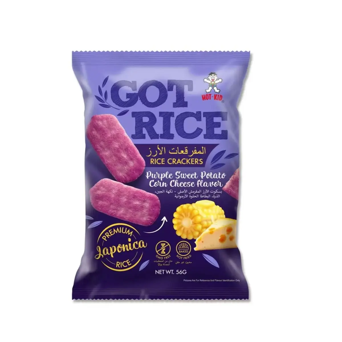 Hot Kid Got Rice Corn Cheese 56 gm - view 1