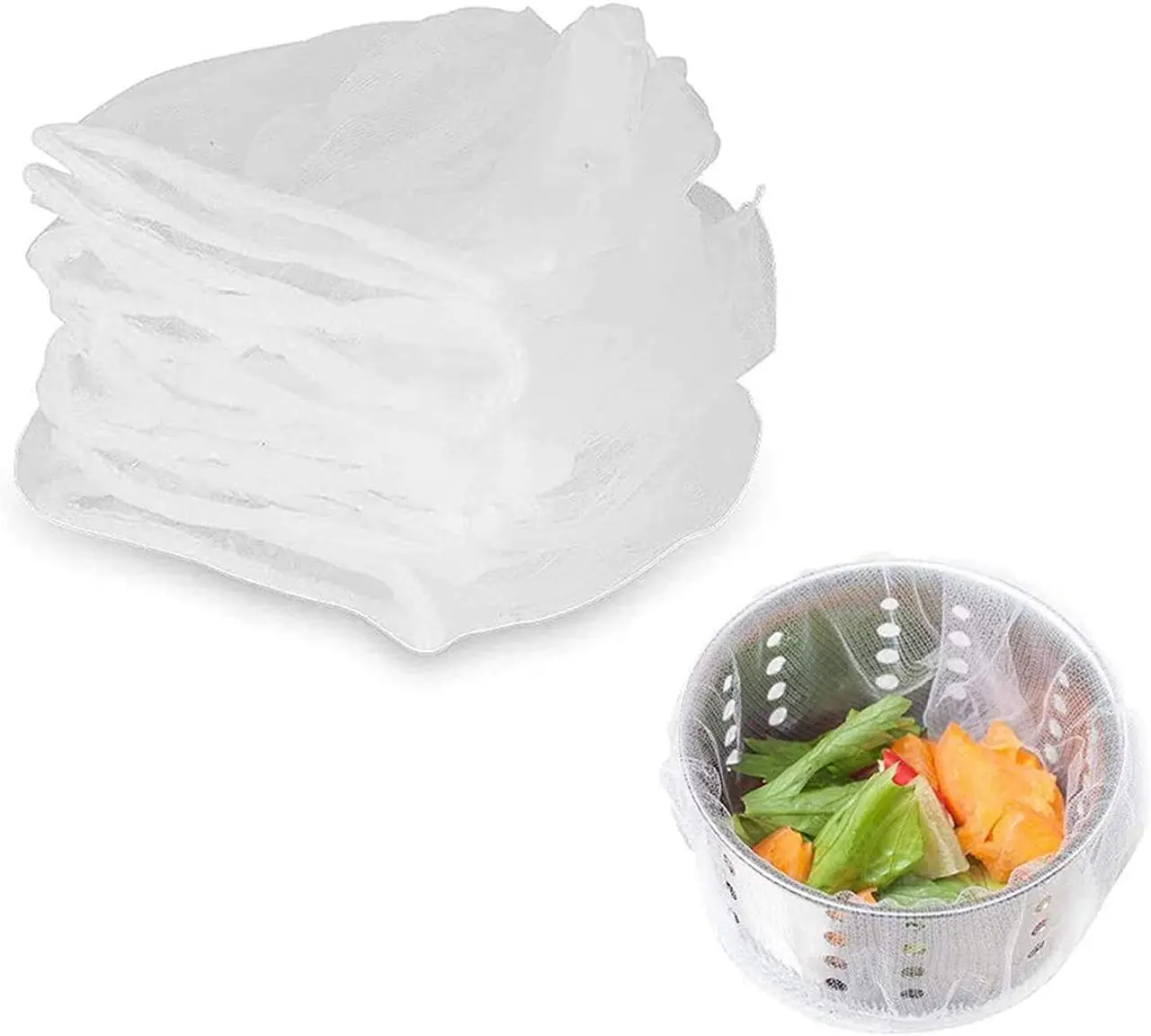 Kitchen Sink Strainer Bags One Use 150 Pcs 9 * 9 Cm  - view 1