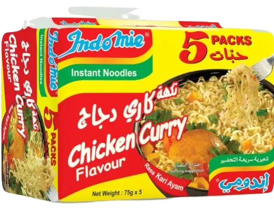 Indomie Instant Noodles Chicken Curry 75Gmx5 - view 1