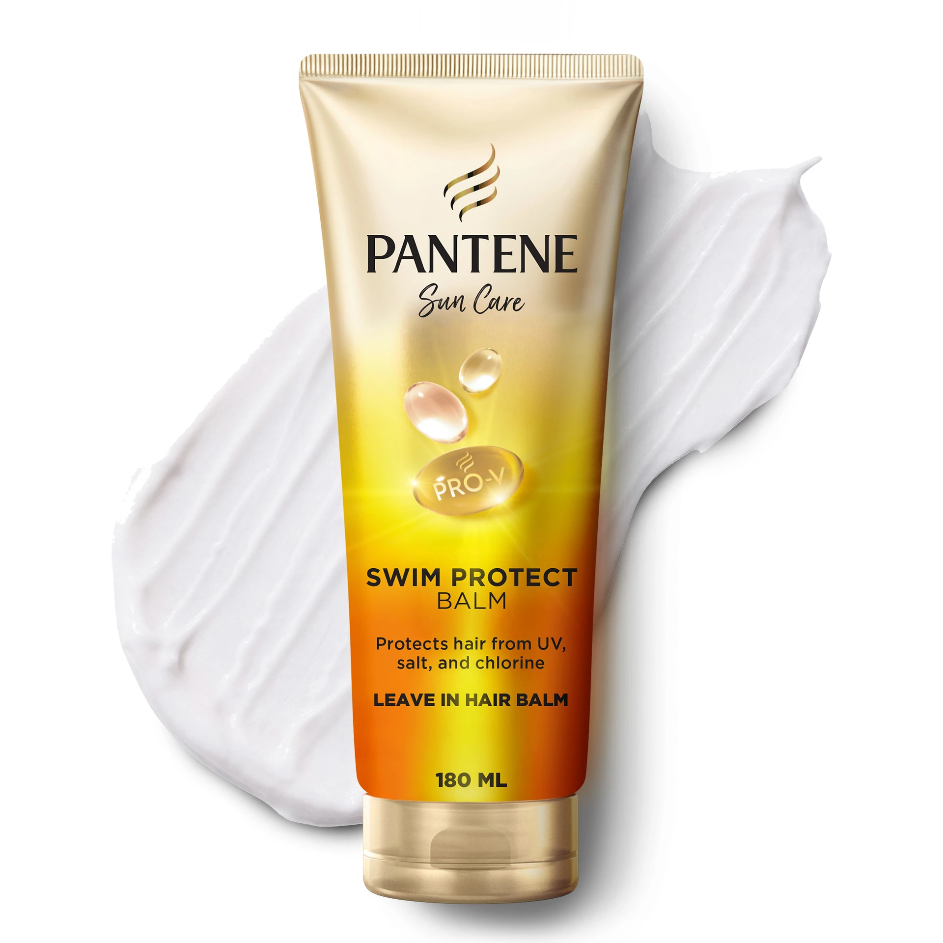 Pantene Sun Care Swim Protect Leave In Hair Balm 180 ml