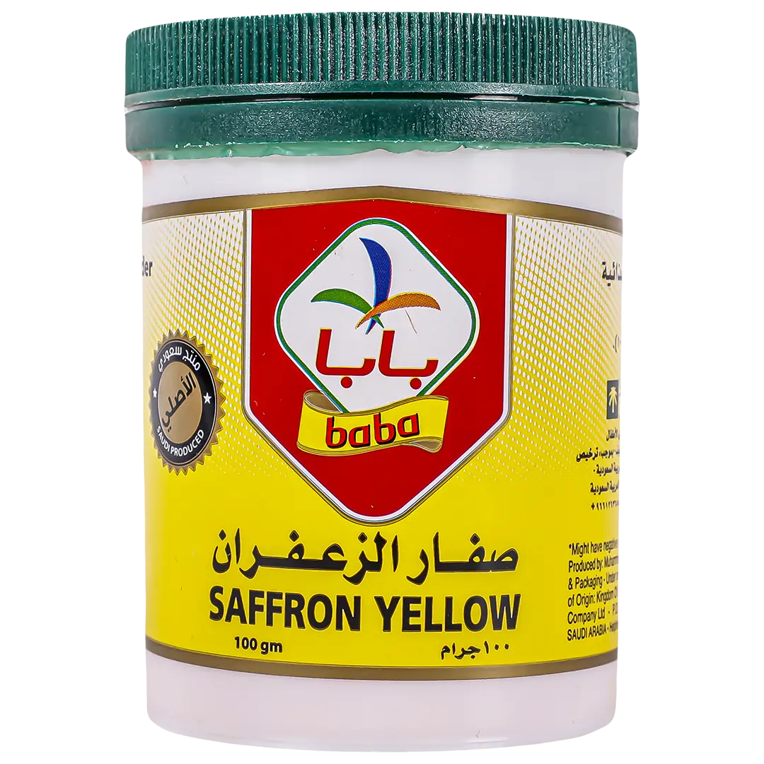 Baba Saffron Yellow Color 100 gm - view 1