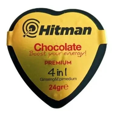 Hitman Chocolate Boost Your Energy Premium 4 In 1 24 Gm - view 1
