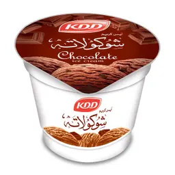 كى دى دى اكواب ايس كريم شوكولاتة 100 مل
