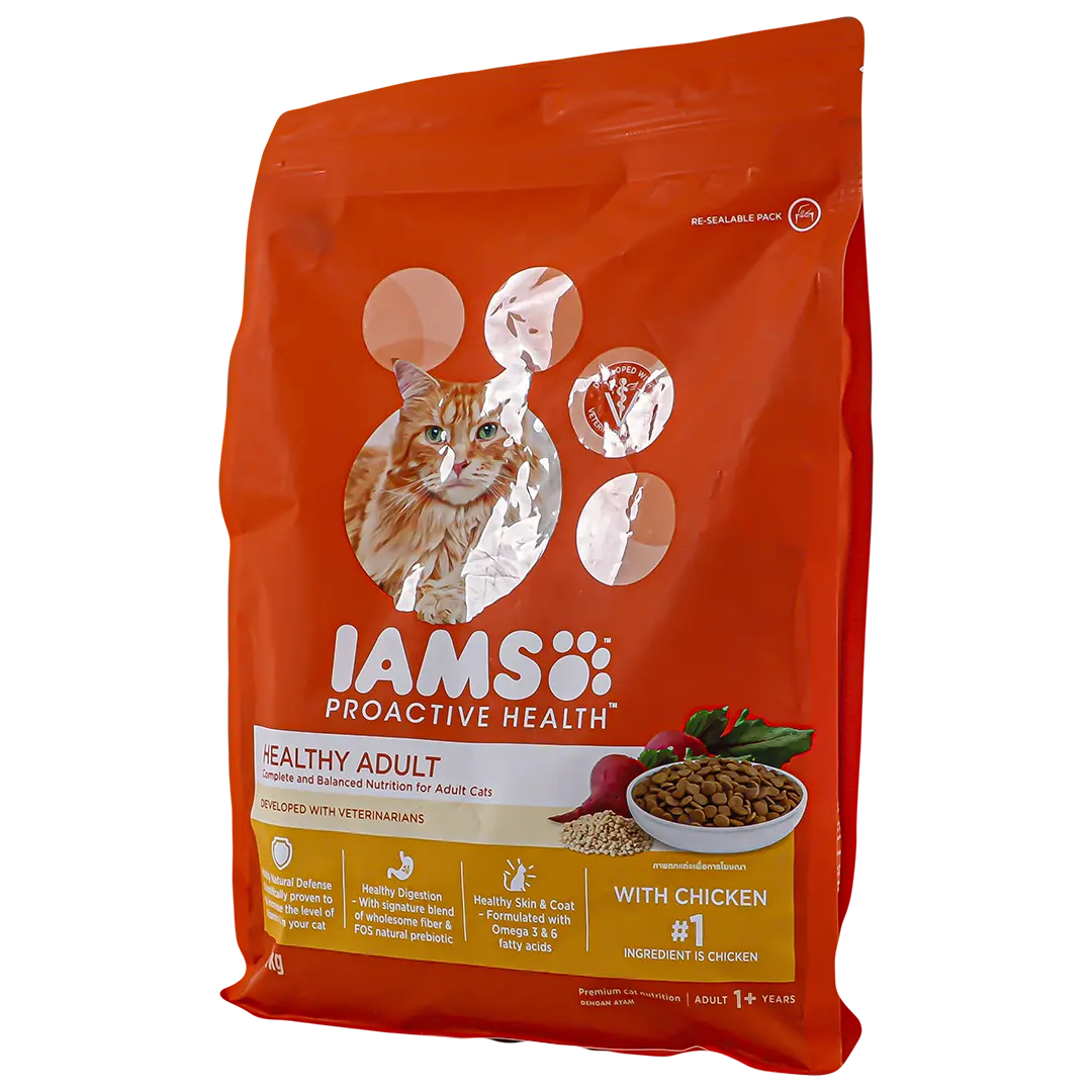 Iams Proactive Health Dry Food for Cats with Chicken 1 kg - view 1