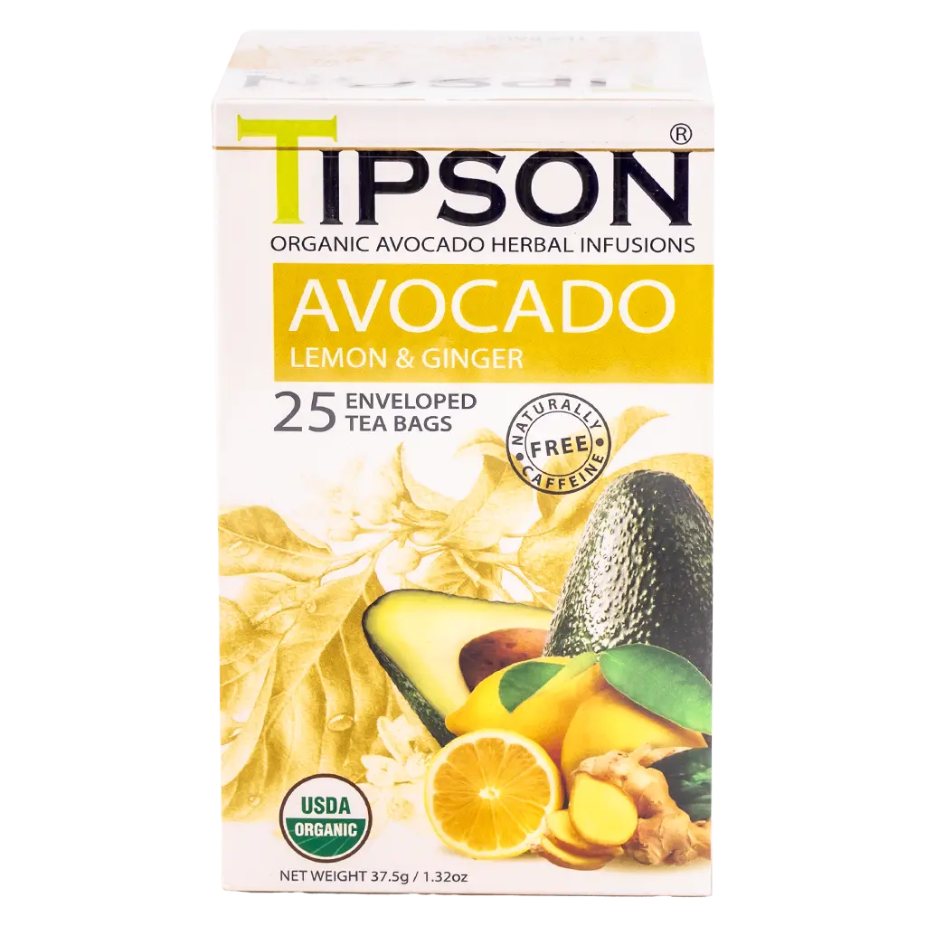 Tipson Tea Avocado Lemon & Ginger 25 Tea Bag - view 2