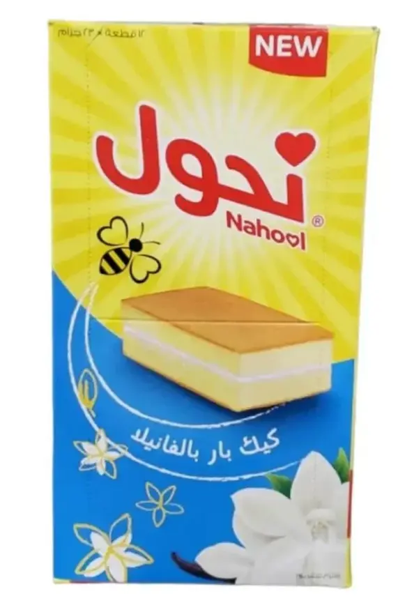 Nahool Vanilla Cake Bar 23GmX12 - view 1