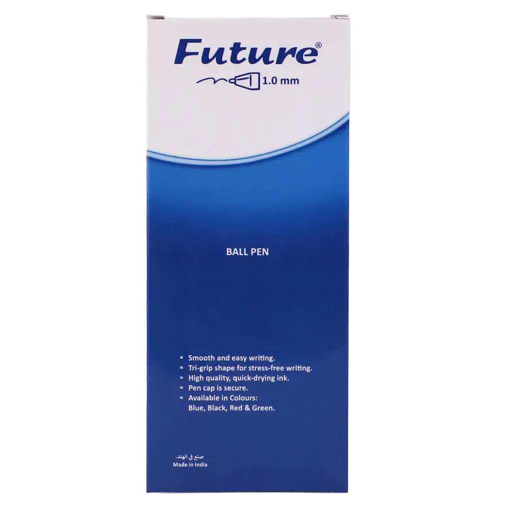 Future  Ball Point Pen Box Of 10 Pens Black - view 3