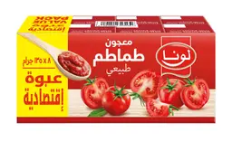 Luna Tomato Paste Pack 8 Pcs 135 gm