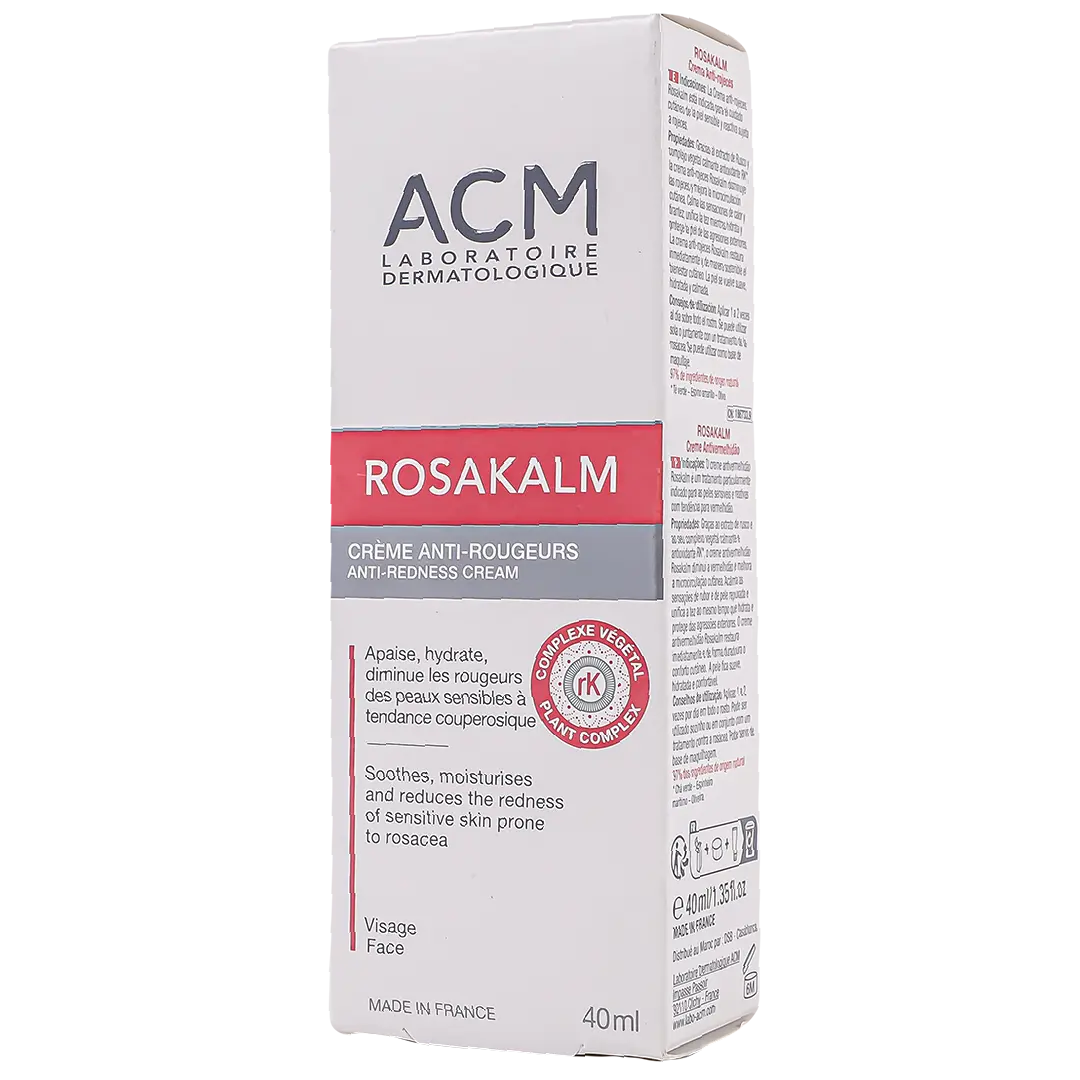 Acm Rosakalm Anti-Redness Cream Soothes Sensitive Skin Rosacea 40 ml - view 2
