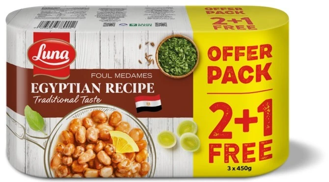 Luna Foul Egypt Recipe 3 pcs 450 gm