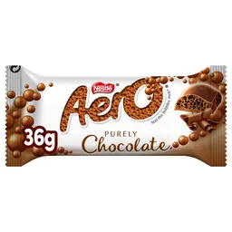 Nestle Aero Chocolate Bar 36 gm