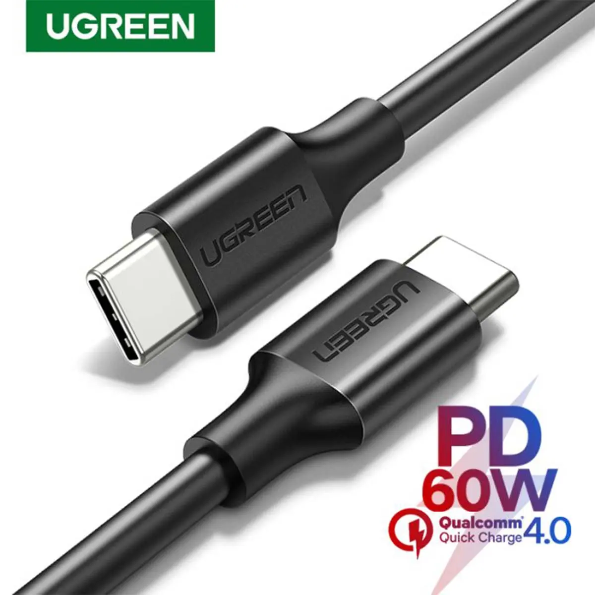 Ugreen Charging Cable USB C To USB C 3 m Black - view 5