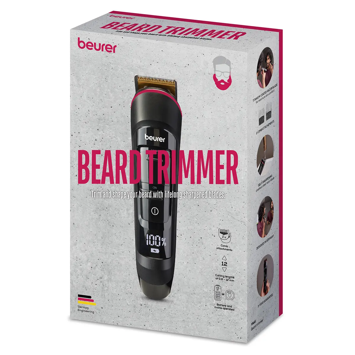 Beurer Beard Trimmer MN4X - view 1