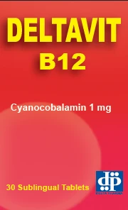 Deltavit-B12 Sublingual Tablets 30 Tabs