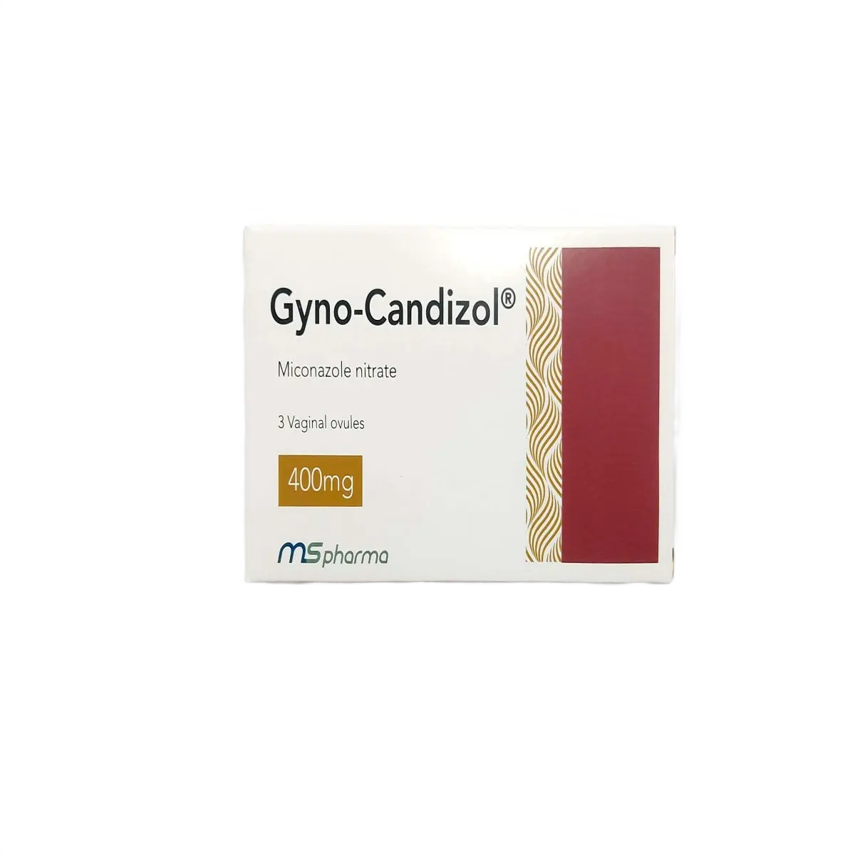 Gyno-Candizol 400 mg 3 Vaginal Ovule - view 2