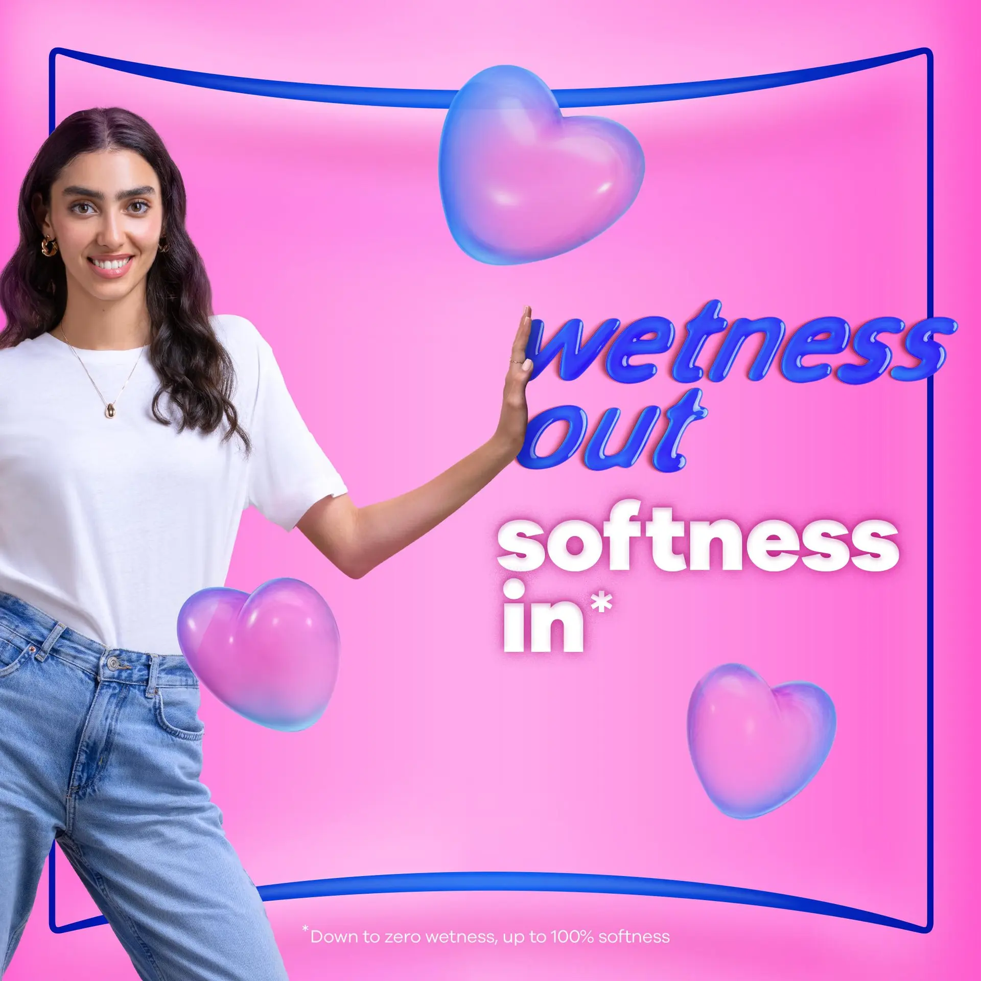 Always Skin Love Up To Zero Wetness 100% Softness Maxi Thick 30 Pads - view 2
