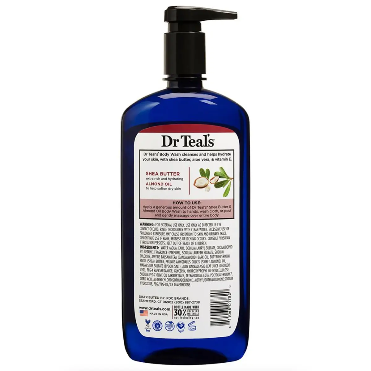 Dr Teal'S Body Wash Shea Butter Almond Oil Nourishing 710 ml - view 2