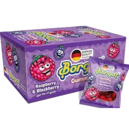 Borgat Raspberry & Blackberry Jelly 24 Pcs 10 gm