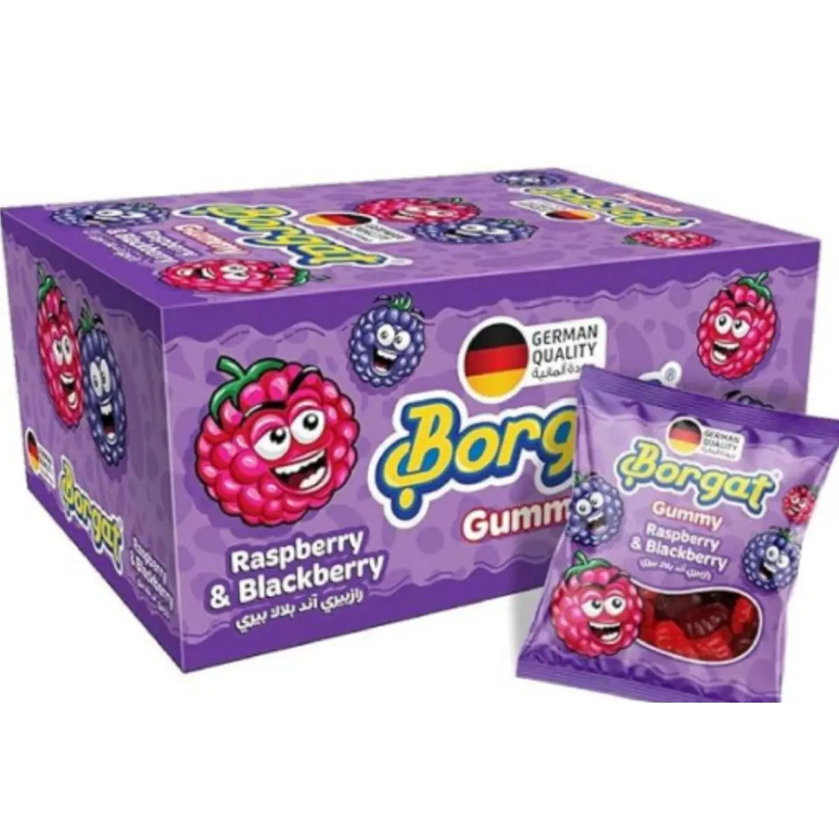 Borgat Raspberry & Blackberry Jelly 24 Pcs 10 gm - view 1