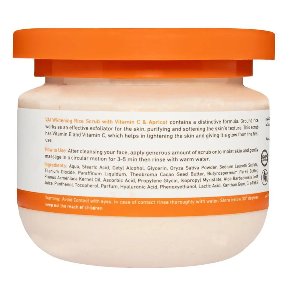 Vai Rice Body Scrub with Apricot and Vitamin C 280 ml - view 3