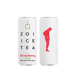 Zoi Ice Tea Strawberry Kiwi Flavour 320 ml